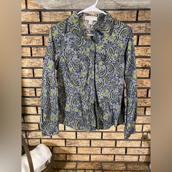 Michael Kors button‎ up blouse - Picture 1 of 6
